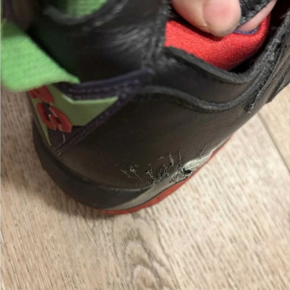 Size 11 - Nike Air Jordan 7 Retro Marvin The Martian 2015 Black Red Purple Green